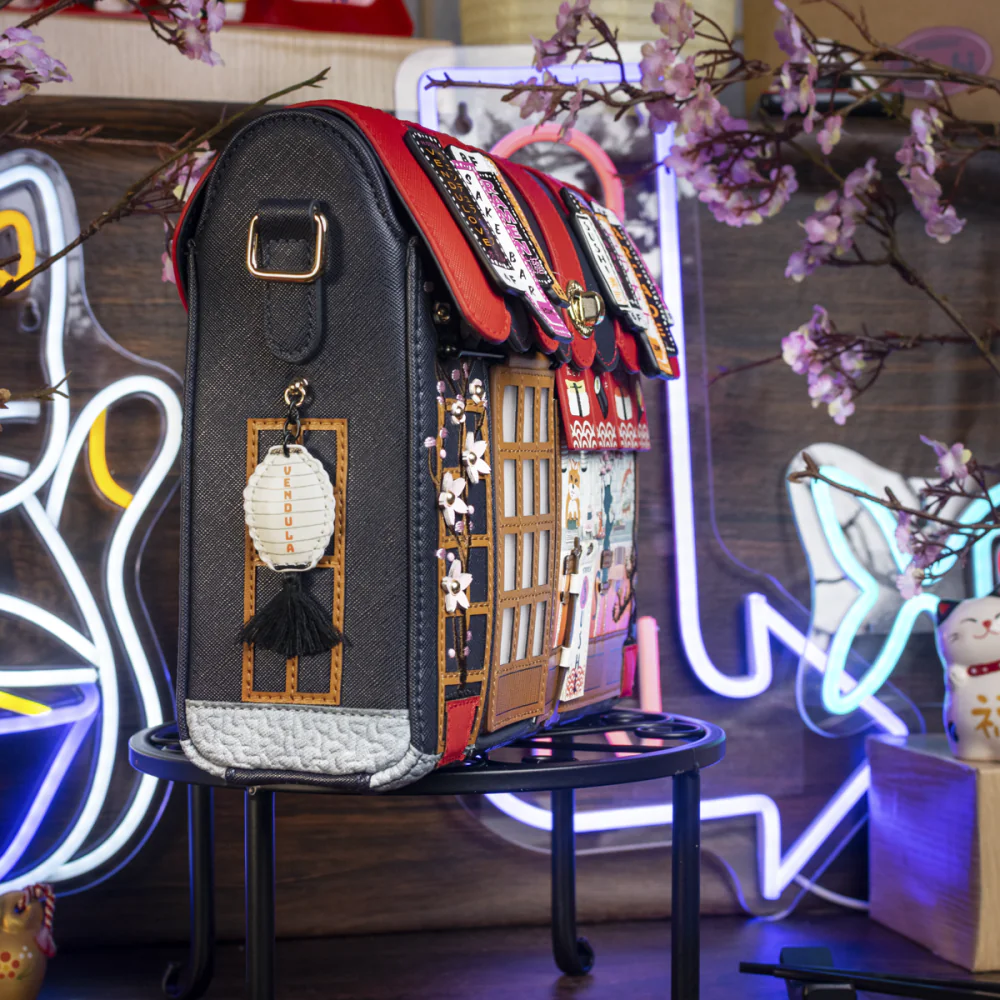 Vendula London Vendula Sushi - Blue Edition Box Bag-7