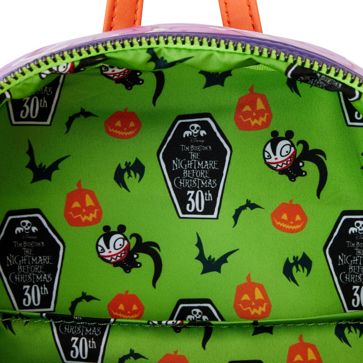 Loungefly  Nightmare Before Christmas Scary Teddy Present Mini Backpack-zoom-7