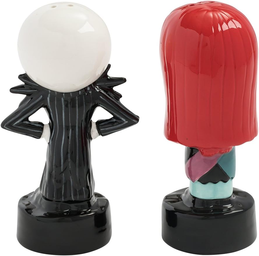 Vandor Nightmare Before Christmas Jack and Sally Salt and Pepper Set
