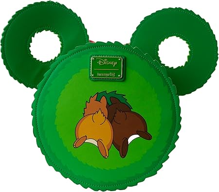 Loungefly Disney Chip and Dale Figural Wreath Crossbody