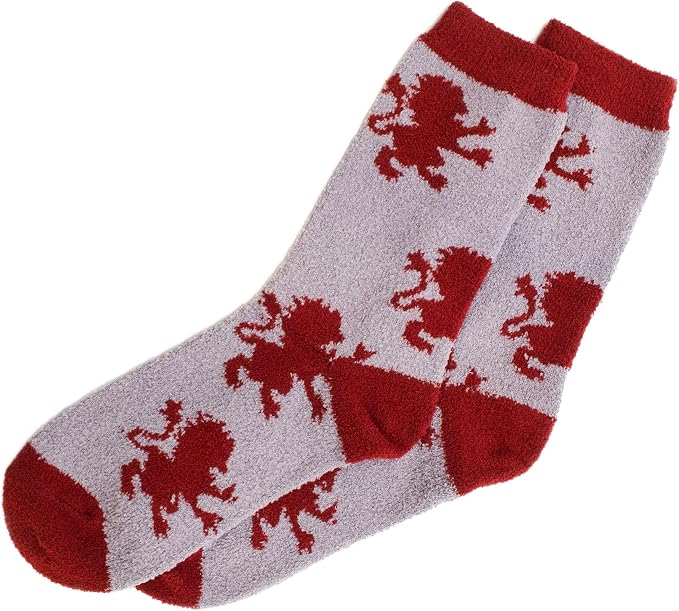 Culture Fly Harry Potter Gryffindor Premium 3pc Accessory Bundle - Crew Socks, Keychain, Lanyard
