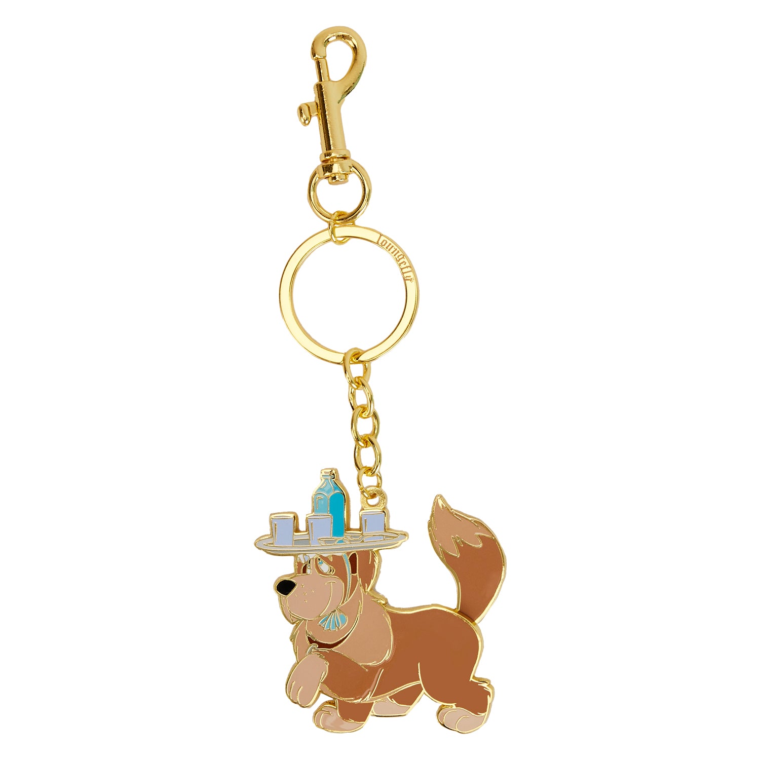 Loungefly Disney Peter Pan Nana Tail Enamel Keychain