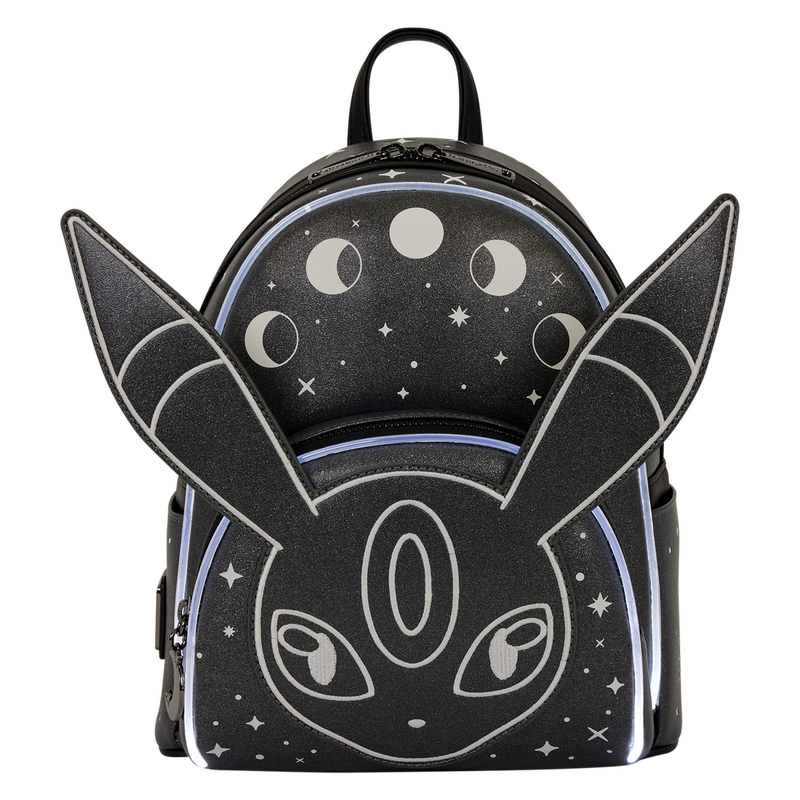 Loungefly Pokémon Umbreon Moon Phases Light-Up Glow Mini Backpack-zoom-4