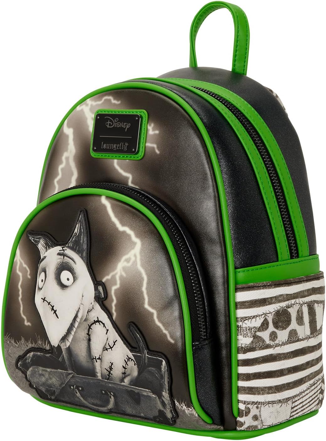 Loungefly Disney Frankenweenie Sparky Glow Mini Backpack-zoom-3