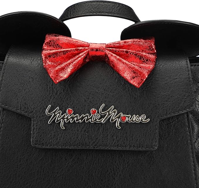 Disney Minnie Mouse Classic Cartoon Character Convertible Bag & Mini Backpack-2