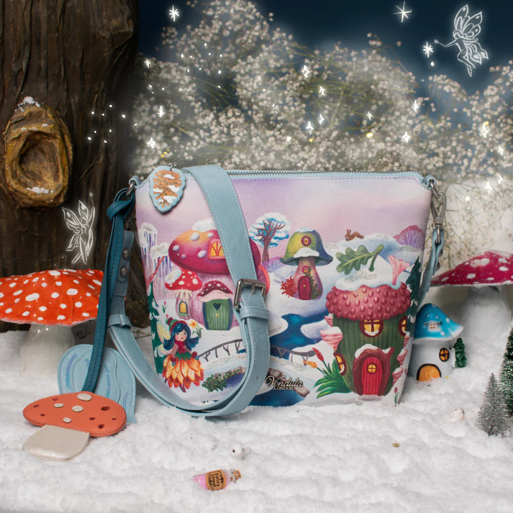 Vendula London Fairy Village Snowflake Pippa Bag-zoom-1