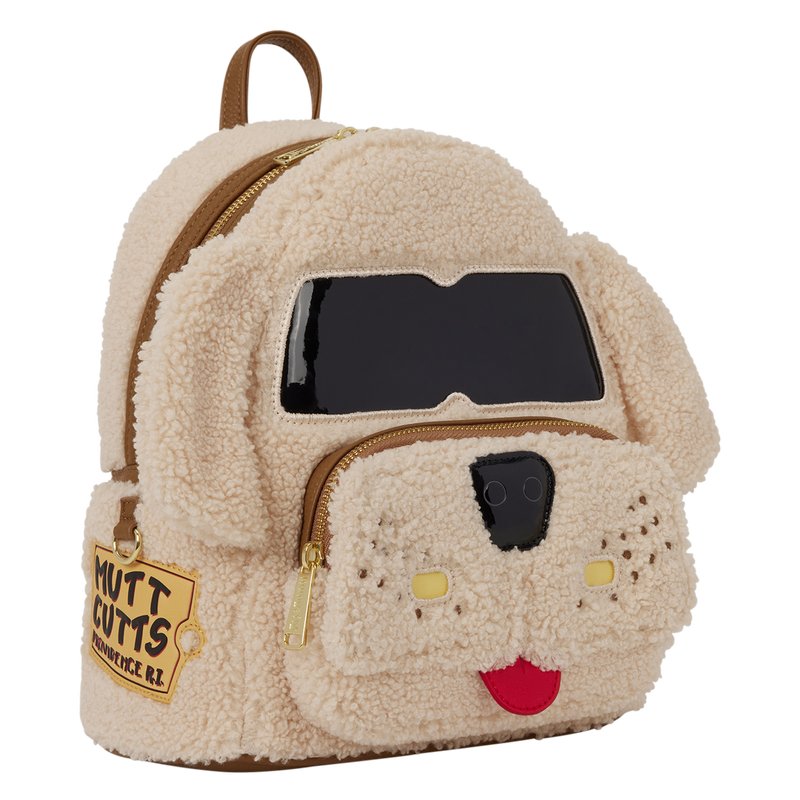 Loungefly Dumb & Dumber Mutts Cutts Van Glow Plush Mini Backpack