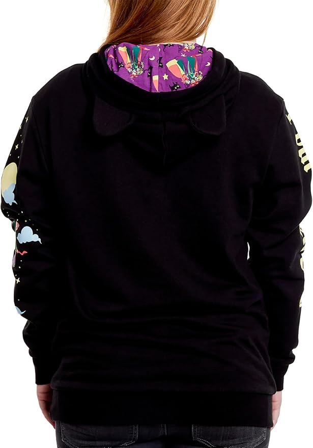 Loungefly Apparel Disney Hocus Pocus Binx Unisex Pullover Hoodie-zoom-4