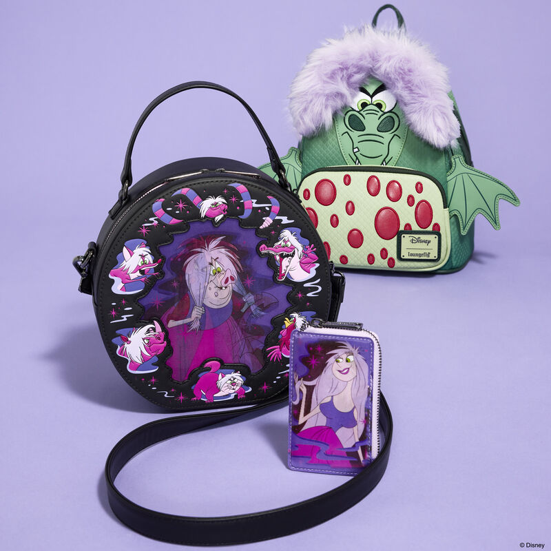 Loungefly The Sword in the Stone Madam Mim Dragon Cosplay Mini Backpack