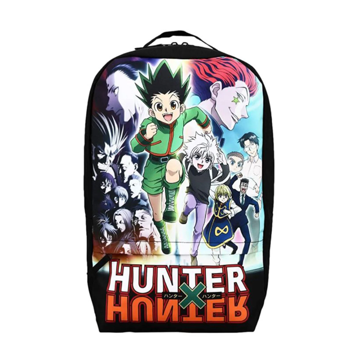 Hunter x Hunter Anime Cartoon Graphic Print Backpack with Laptop Pocket-zoom-1