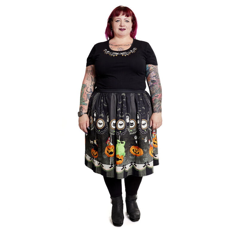 Stitch Shoppe by Loungefly Disney Nightmare Before Christmas Sandy Skirt-6