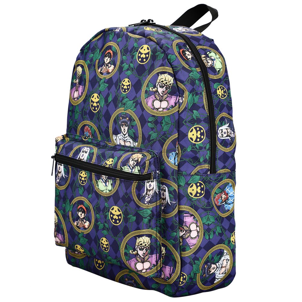The Jojo's Bizarre Adventure Golden Wind Character Tech all over print Backpack