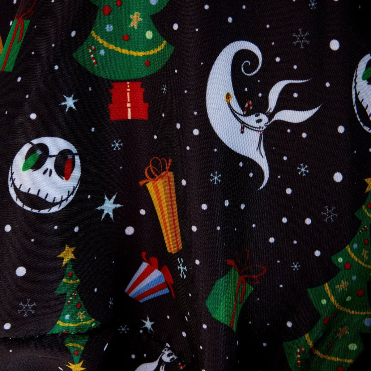 Loungefly Disney The Nightmare Before Christmas Candy Cane Carousel Spinning Figural Crossbody Bag-7
