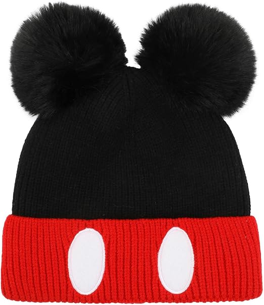 Disney Mickey Mouse Inspired Knit Cap-1