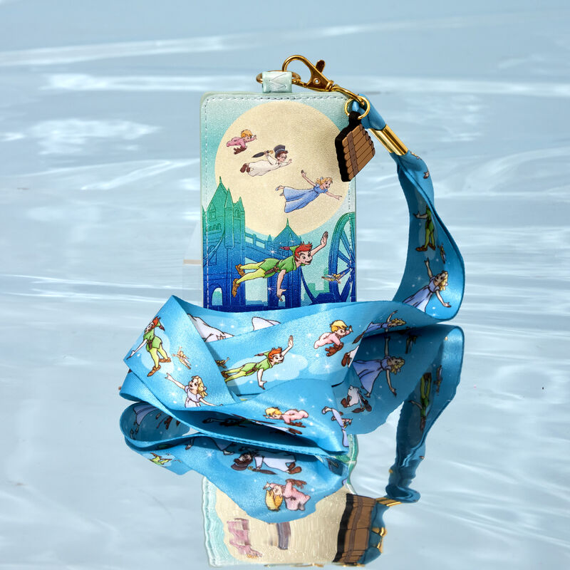 Loungefly Disney Peter Pan You Can Fly Lanyard with Cardholder-2