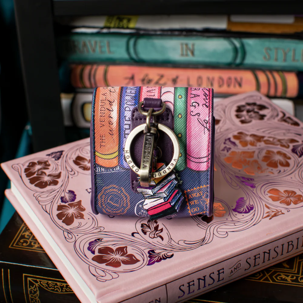 Vendula London Travelling Library Bookshop Air Pods Case-9