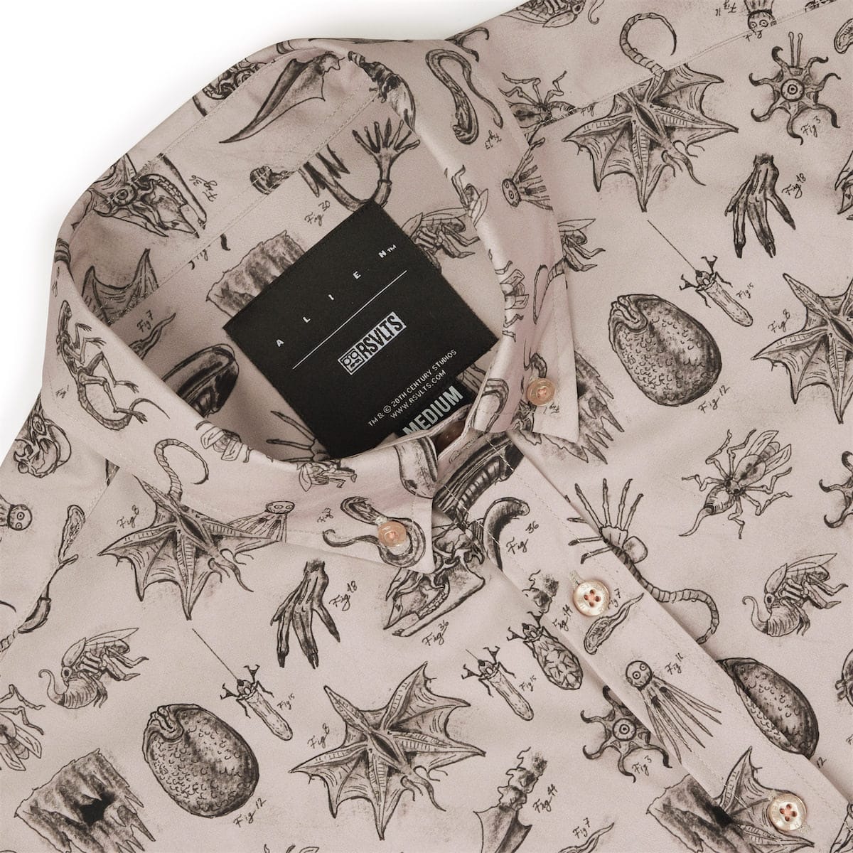 RSVLTS Alien: Earth "Xeno Zoology" – KUNUFLEX Short Sleeve Shirt