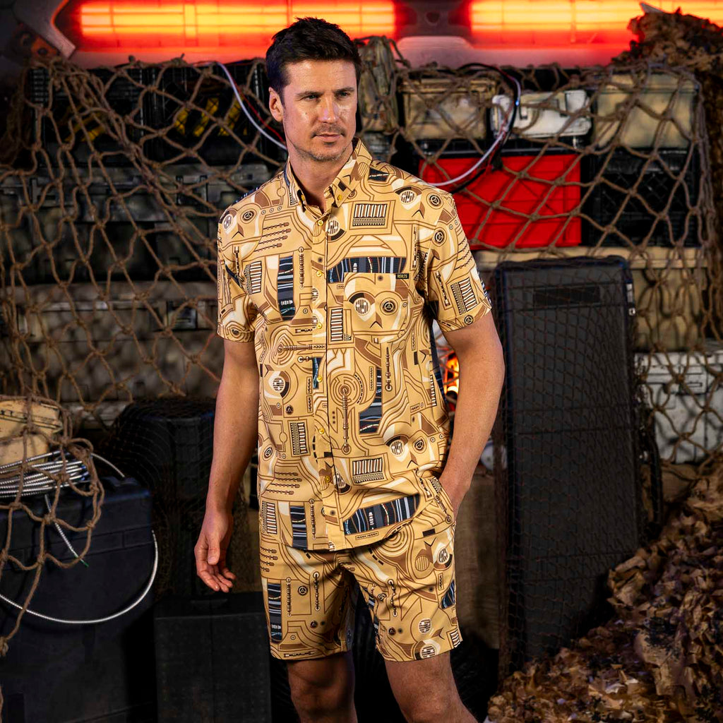 RSVLTS Star Wars "Oh Dear!" – KUNUFLEX Short Sleeve Shirt