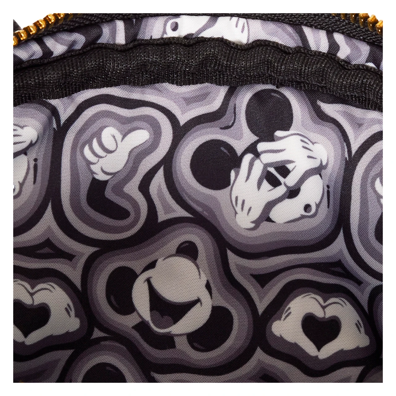 Loungefly Disney Mickey Mouse Nylon Sling Crossbody Bag with Coin Bag