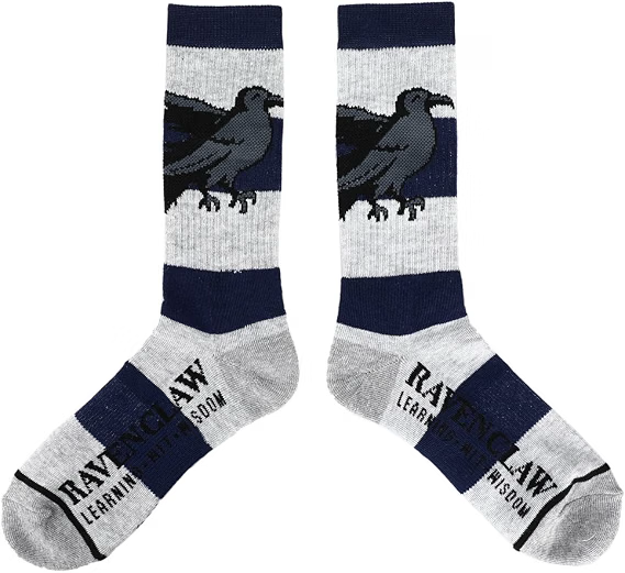Harry Potter Ravenclaw Athletic Crew Socks for Men-zoom-2