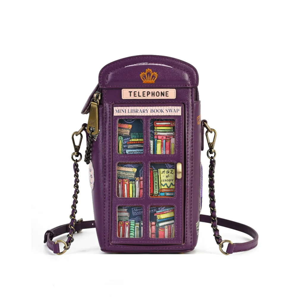 Vendula London Travelling Library Bookshop Book Nook Bag-2