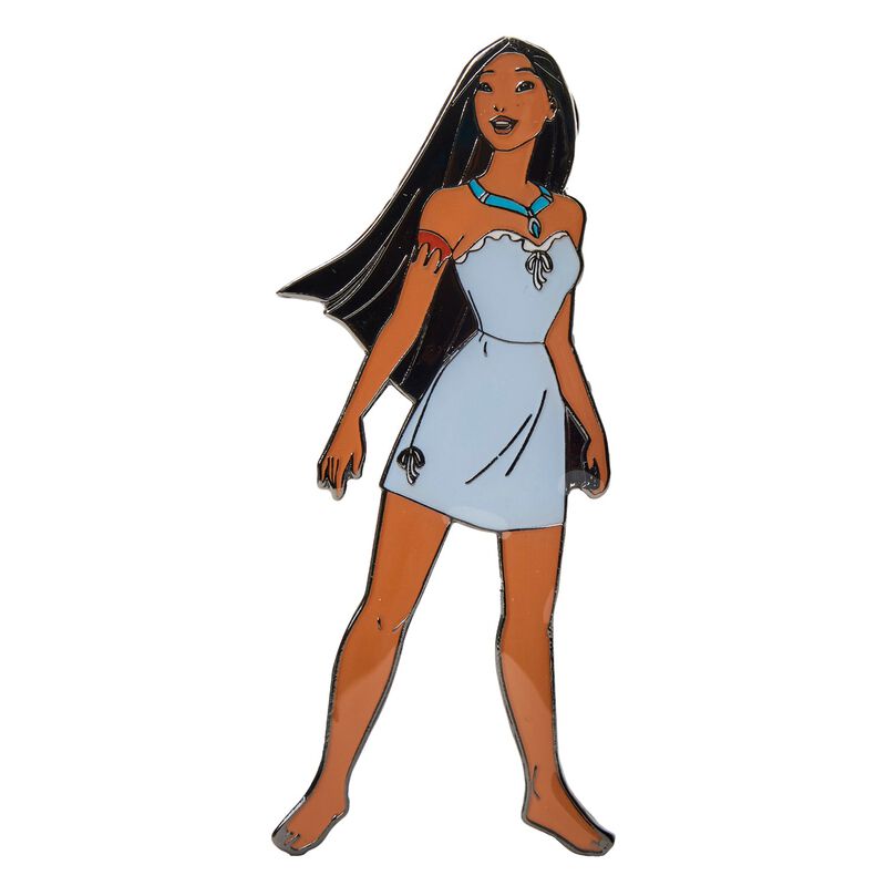 Loungefly Pin Set - Pocahontas Magnetic Paper Doll Pin Set-5