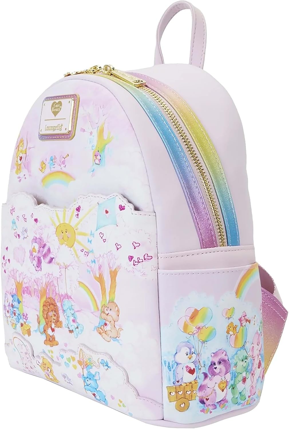 Loungefly Care Bears Cousins Cloud Crew Mini Backpack-2
