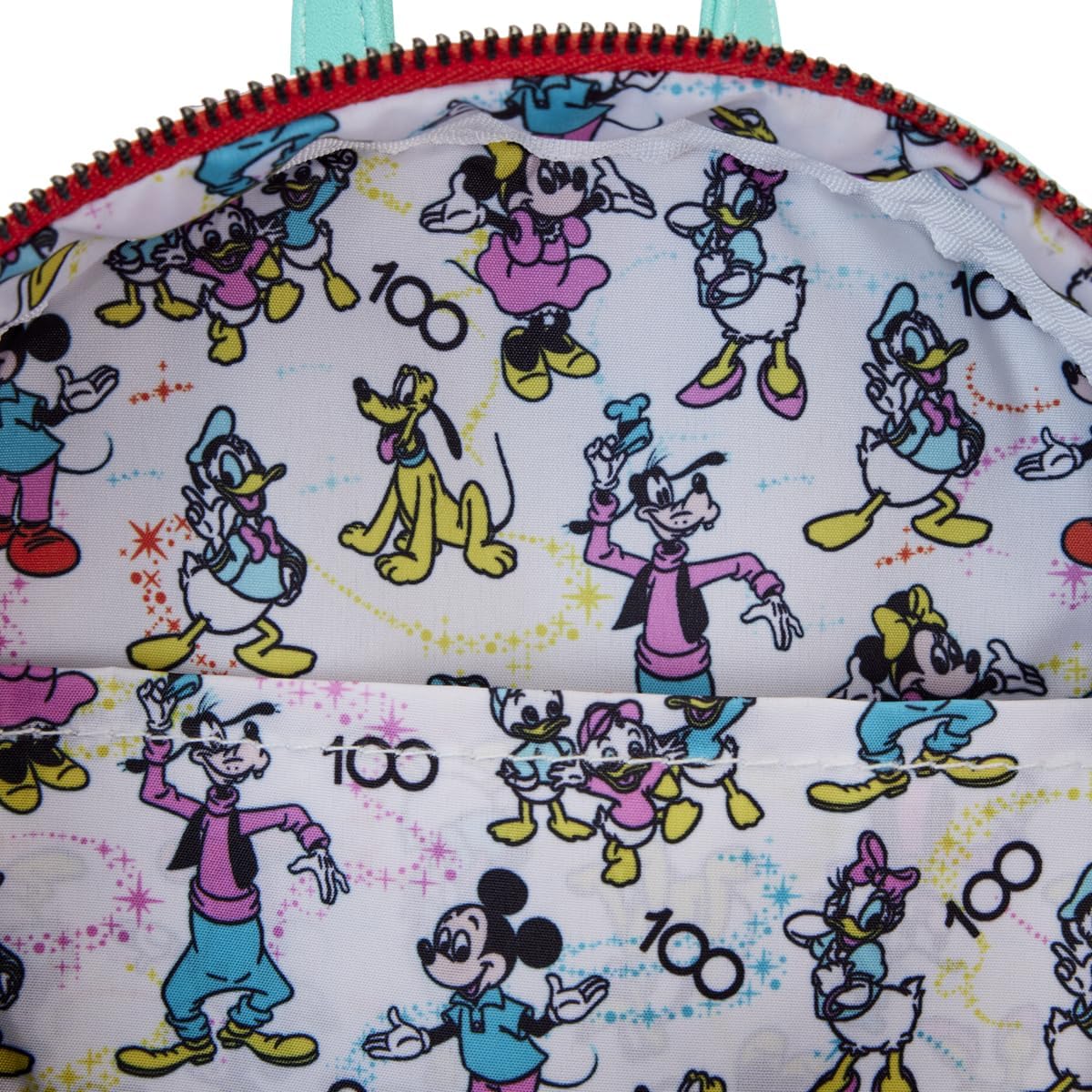 Loungefly Disney D100 Allover Print Ear Holder Mini Backpack-zoom-6