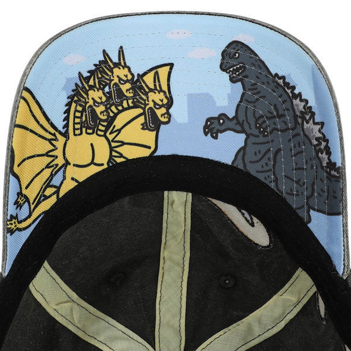 Godzilla Pigment Dyed Embroidered Hat-6