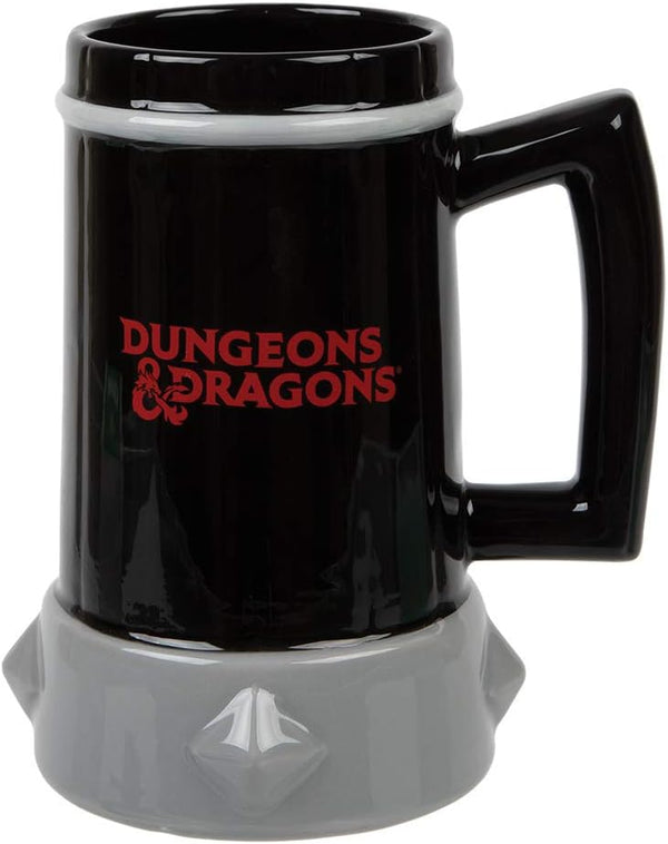 BIOWORLD Dungeons and Dragons Tankard Mug with Metal Ampersand
