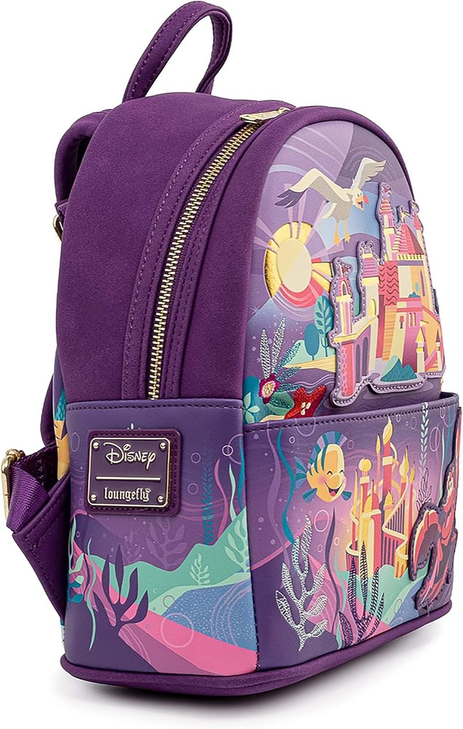 Loungefly Disney Ariel Castle Mini Backpack