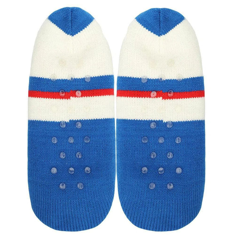 My Hero Academia - MHA "Plus Ultra" Fuzzy Footie Slipper Socks - Bioworld-zoom-2