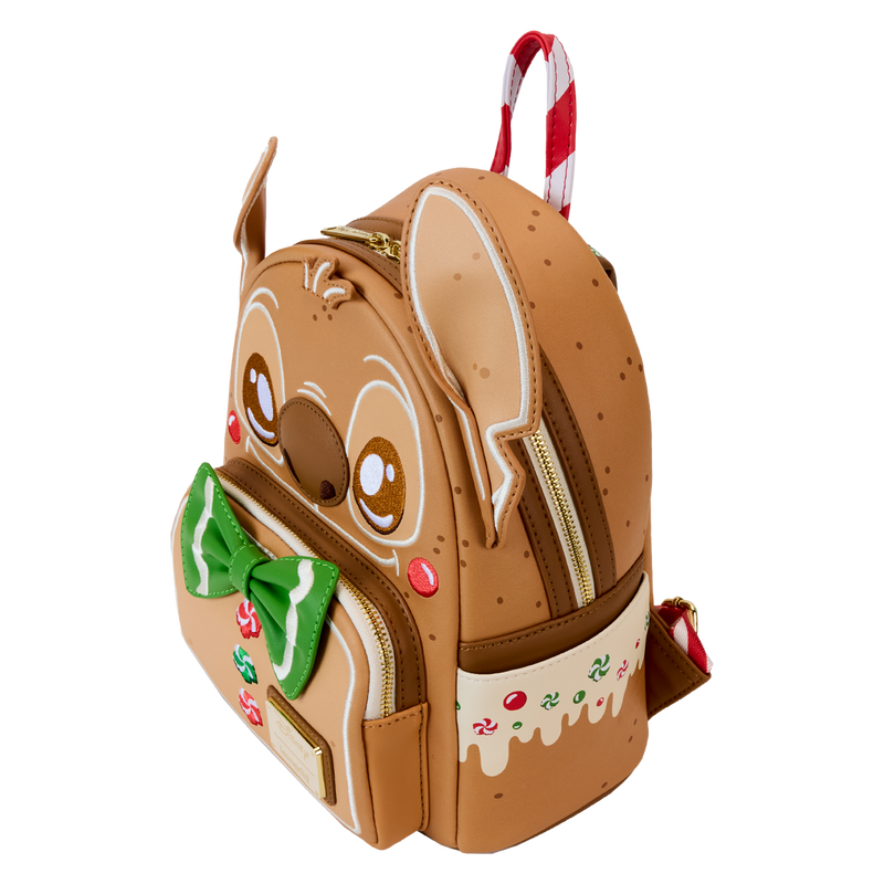 Loungefly Disney Lilo & Stitch Scented Gingerbread Cosplay Mini Backpack-3