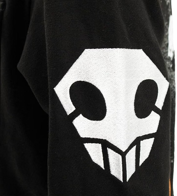BLEACH Ichigo 2 Tone Military Zip Hoodie-2