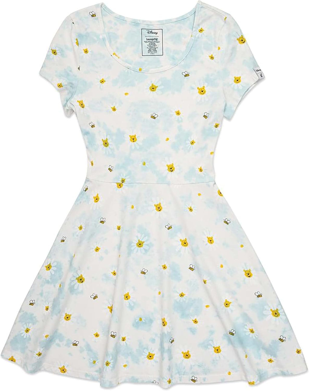 Loungefly Apparel Disney Winnie the Pooh Daisy Skater Dress