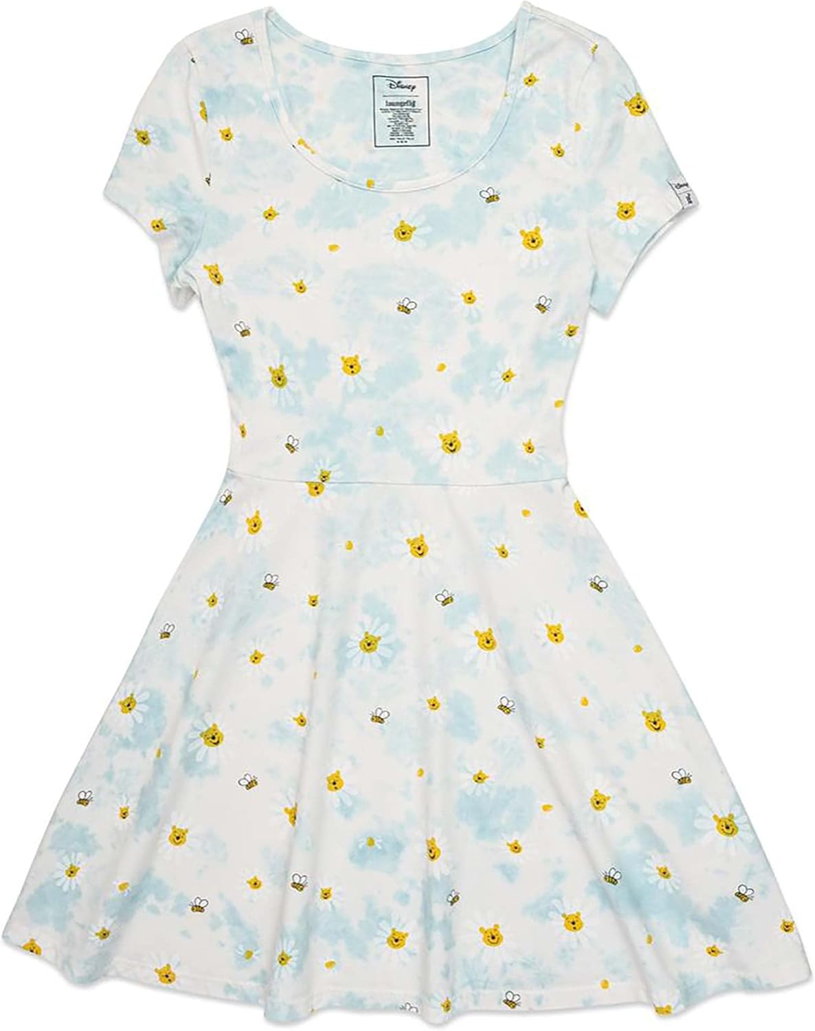 Loungefly Apparel Disney Winnie the Pooh Daisy Skater Dress-2