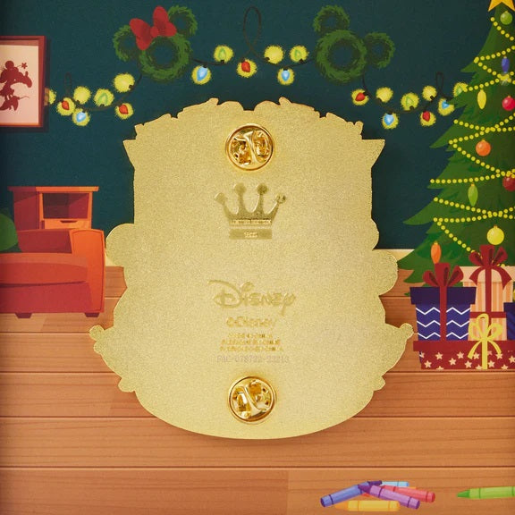 Loungefly Disney Mickey Minnie Mouse Fireplace Cocoa 3" Collector Box Pin-zoom-6