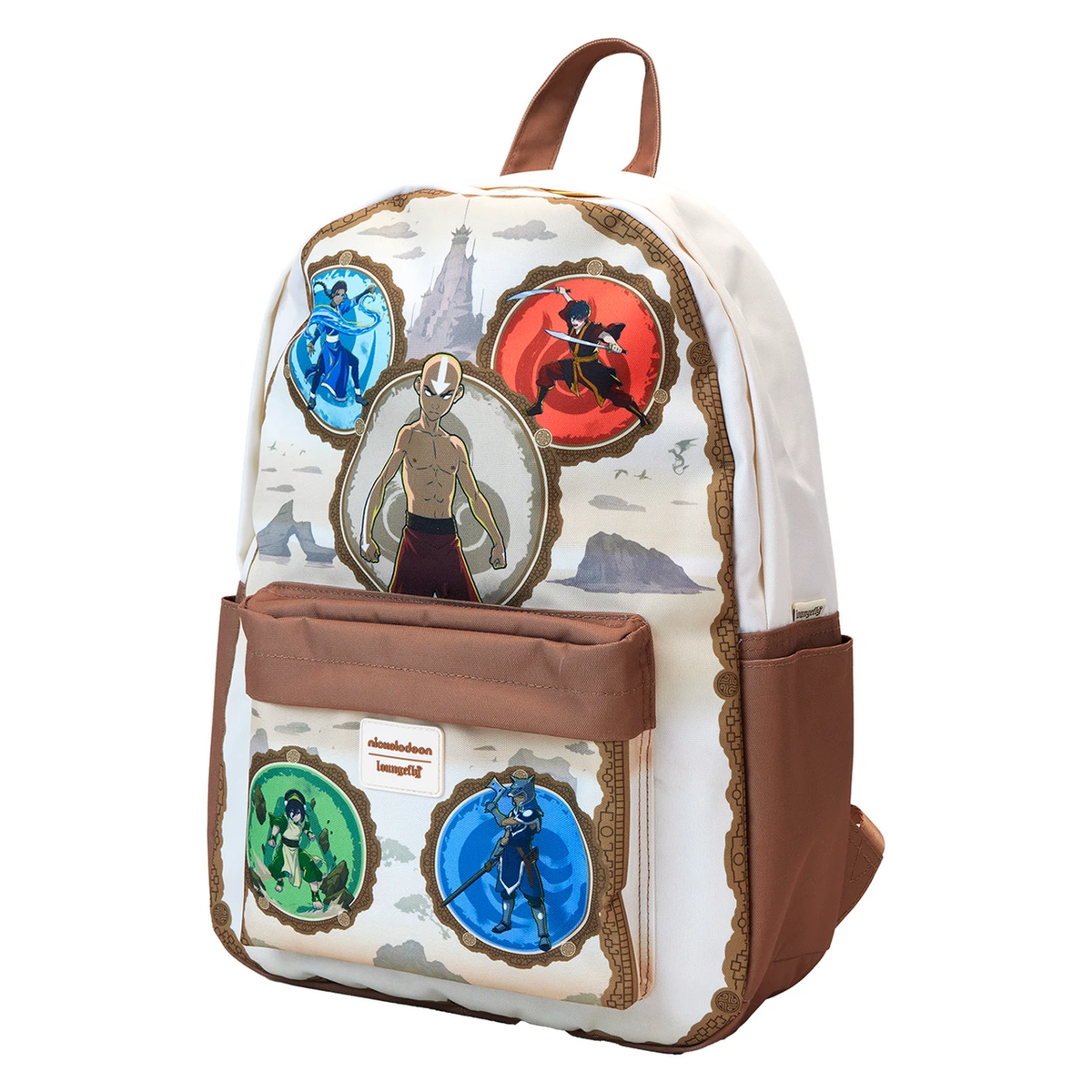 Loungefly Nickelodeon Avatar: The Last Airbender Nylon Full-Size Backpack-3