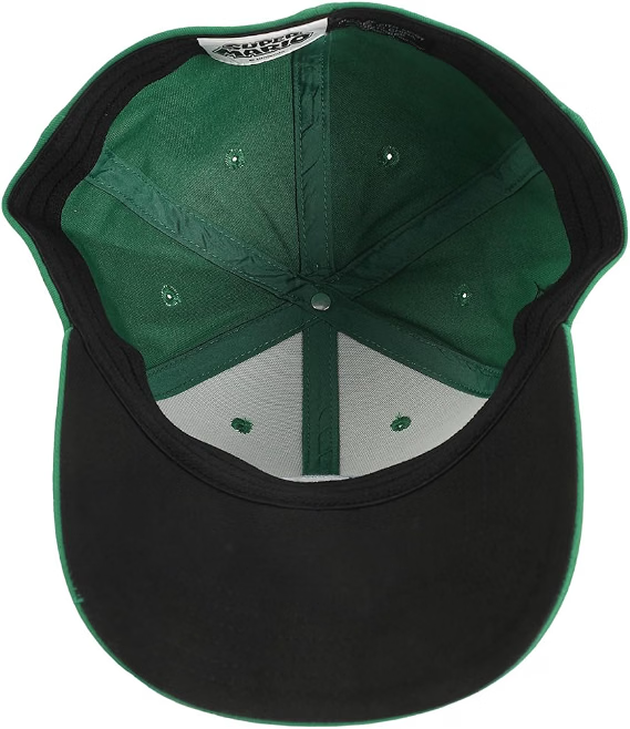 Super Marie Bros Luigi Green flex fit hat-6