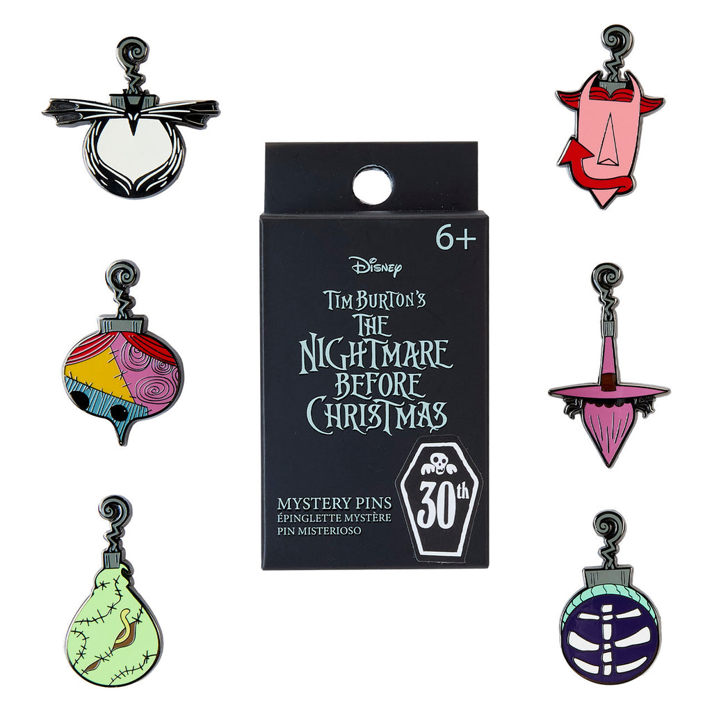 Loungefly Disney The Nightmare Before Christmas Ornaments Blind-Box Pin