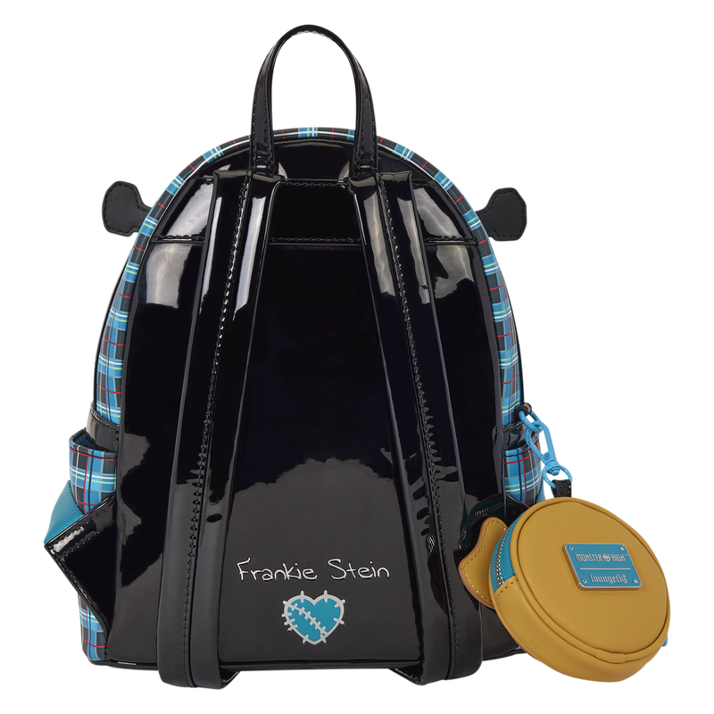 Loungefly Monster High Frankie Cosplay Mini Backpack with Coin Bag