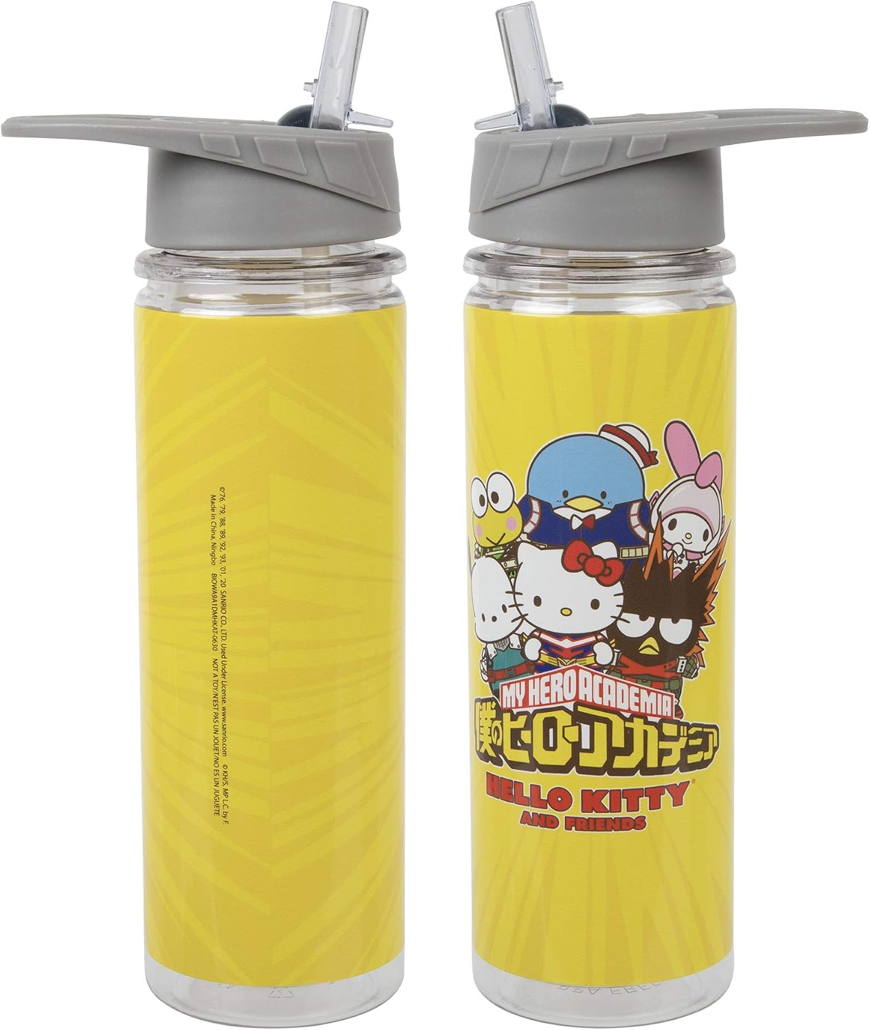 My Hero Academia X Sanrio Hello Kitty 16 oz Tritan Water Bottle-zoom-3