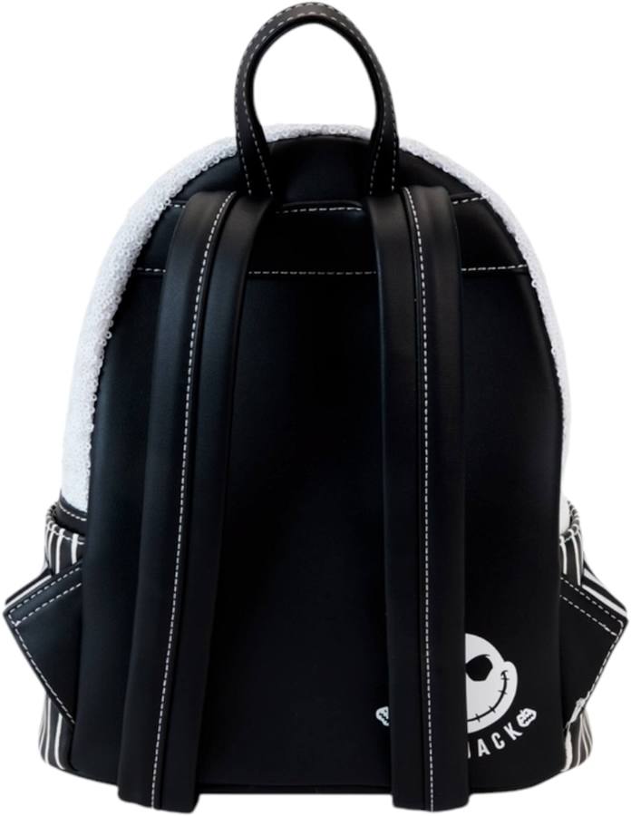 Loungefly The Nightmare Before Christmas Jack Skellington Sequin Mini Backpack-zoom-3