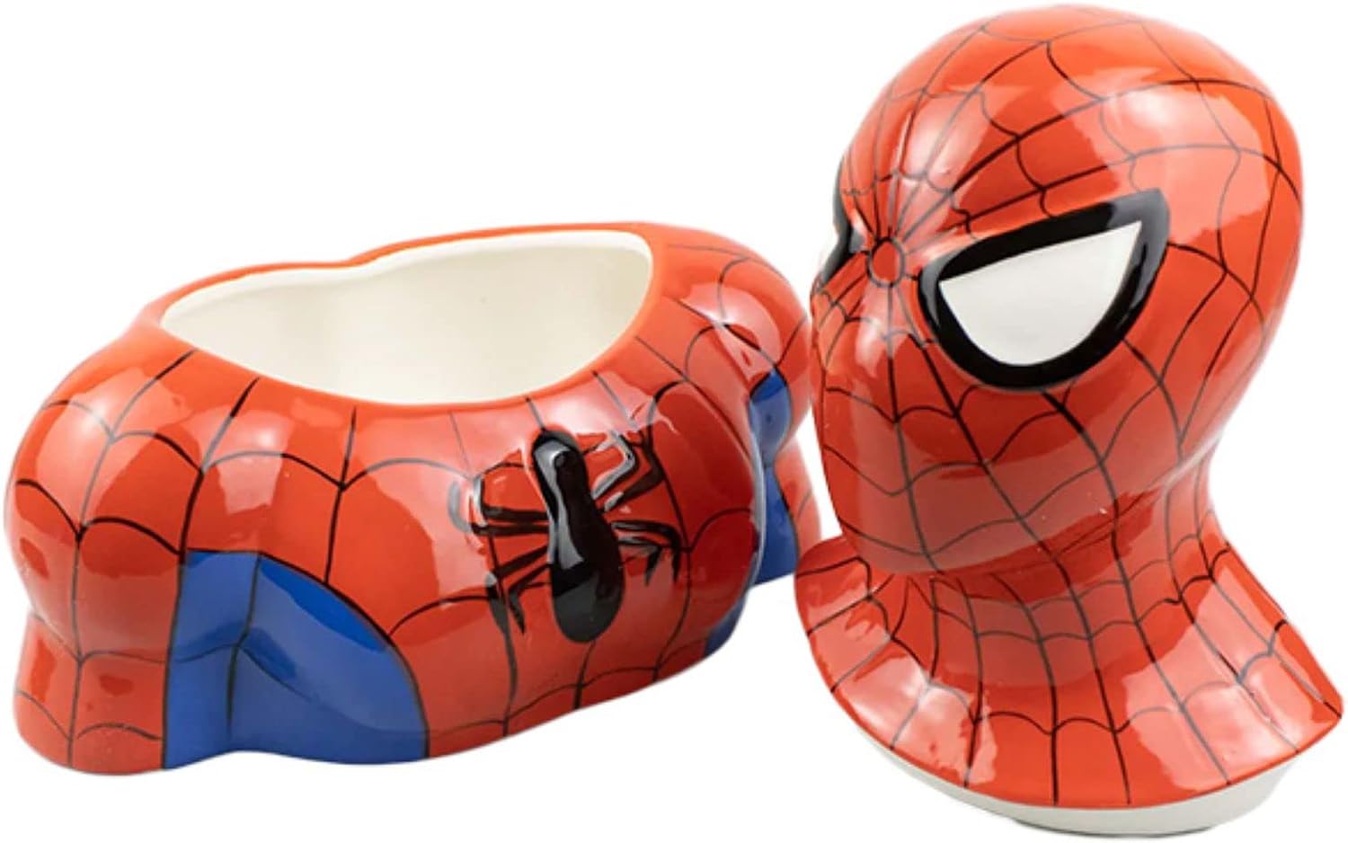 Vandor Marvel Spider-Man Sculpted Ceramic Cookie Jar