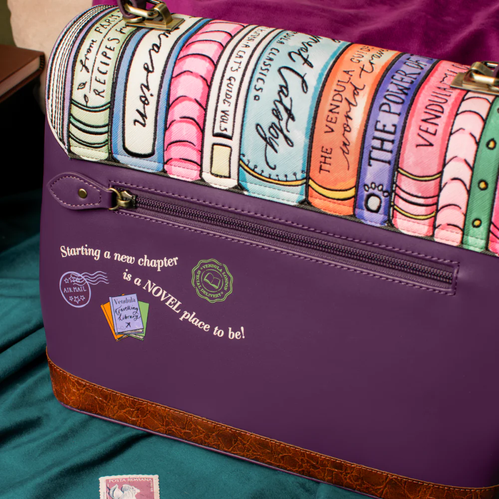 Vendula London Travelling Library Bookshop Grace Bag-8