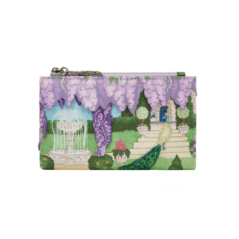 Vendula London Heritage - Regency Gardens Compact Folding Wallet-2