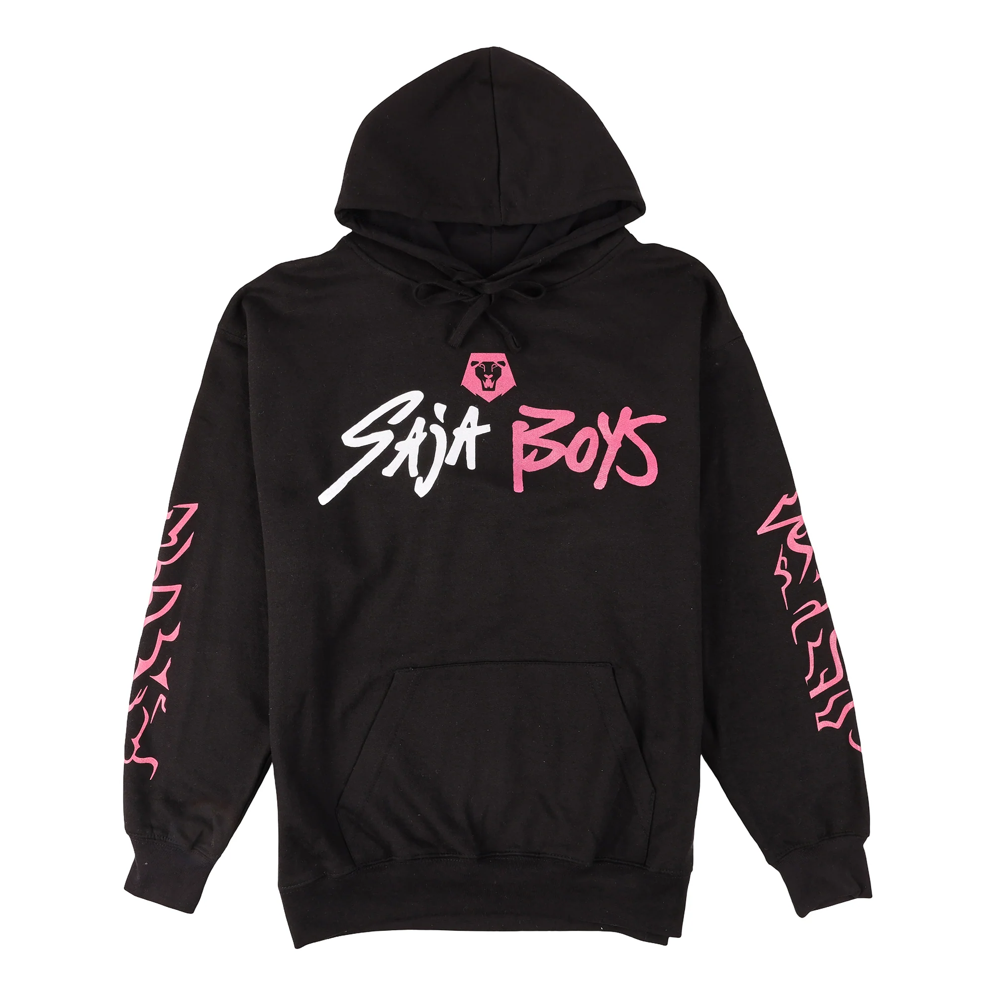 Hoodie Kpop Demon Hunters Saja Boys Womens black long sleeve hoodie