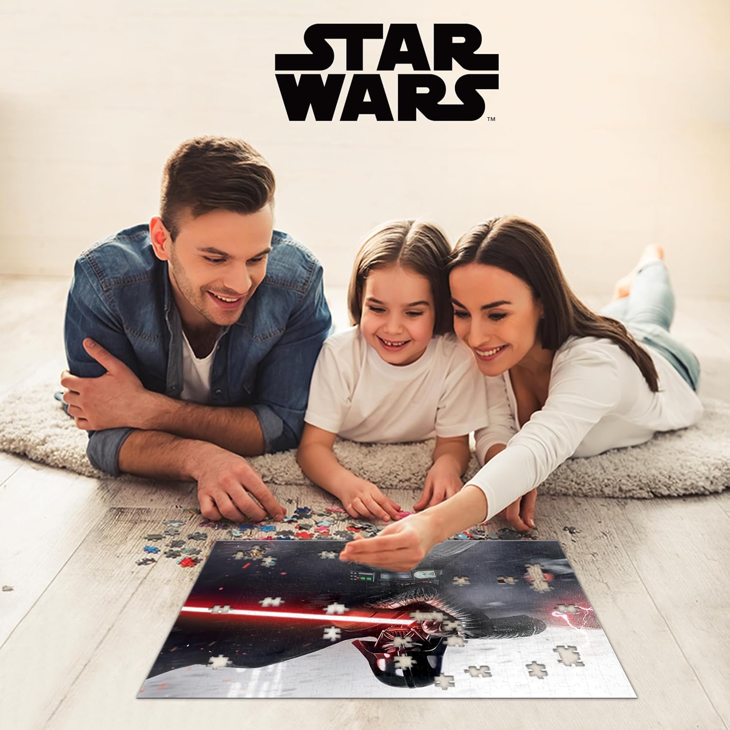 Prime 3D Star Wars Lucas 3D Puzzle – 500 Piece Lenticular Movie Jigsaw for Adults & Families, 24"x18" Activity with Depth & Motion, Official Disney Gift-zoom-7