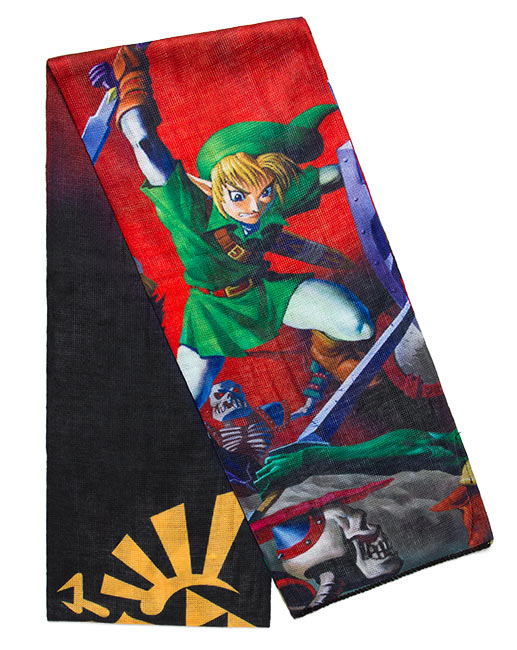 Legend of Zelda Poly Knit Scarf Ocarina of Time 3D Scarf Limited Edition-2