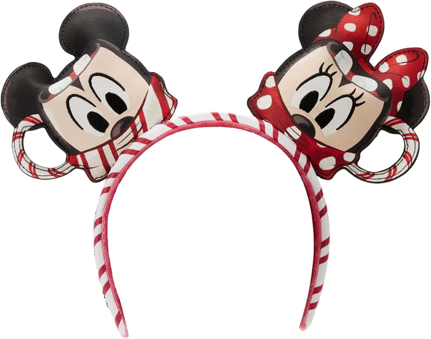 Loungefly Disney Minnie and Mickey Mouse Hot Cocoa Mini Backpack and Ear Headband Set-8